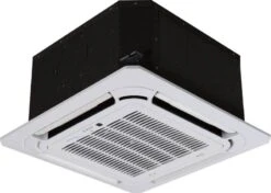 36,000 BTU 19.4 SEER ACiQ Single Zone Platinum Ceiling Cassette Mini Split System W/ Extreme Heat 6 36,000 BTU 19.4 SEER ACiQ Single Zone Platinum Ceiling Cassette Mini Split System W/ Extreme Heat -Air Filtration Store 40mbcq small 1 1 1 1