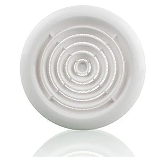 VENTS-US MV 100 PFs Plastic Round Diffuser 1 VENTS-US MV 100 PFs Plastic Round Diffuser