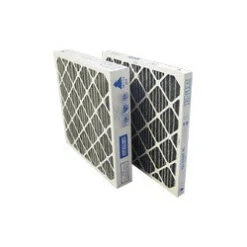 24x24x2 Pleated Air Filter Carbon Impregnated Media 4 Pack