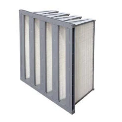 HEPA FILTER 24 X 24 X 12 (11.5) V-BANK 1470 CFM 99.99%