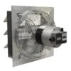 Canarm 8 Inches AX-EC Shutter Mounted 360 CFM Fans Direct Drive Variable Speed - AX08-ECV