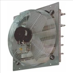 TPI 30" 2 Speed Direct Drive Exhaust Shutter Mounted Fan 1/4 HP - CE30DS