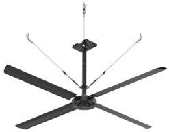 Hunter ECO 16 Ft, 8 HP 480 Volt Three Phase Ceiling Fan - ECO163P480V