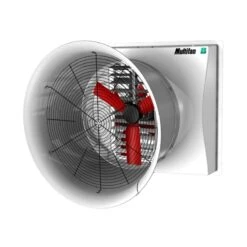 Vosterman Multifan Agricultural Exhaust Fans -Vplus Fiberglass Cone Fan 54" 26,600 CFM