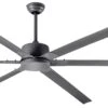 Canarm FANBOS HVLS Fan - 120" Industrial Indoor Ceiling Fan CP120PG - 20693 CFM, 69 RPM, 120V, 1 Phase, Grey