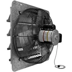 Canarm 16" 3 Speed Shutter-Mounted Fan GSF3-16A, 1200 CFM, 1580 RPM, 120V