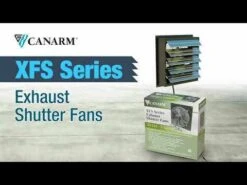 Canarm 16 Inch Three Speed Exhaust Shutter Fan 2,300 CFM 115V -Air Filtration Store hqdefault 11 19