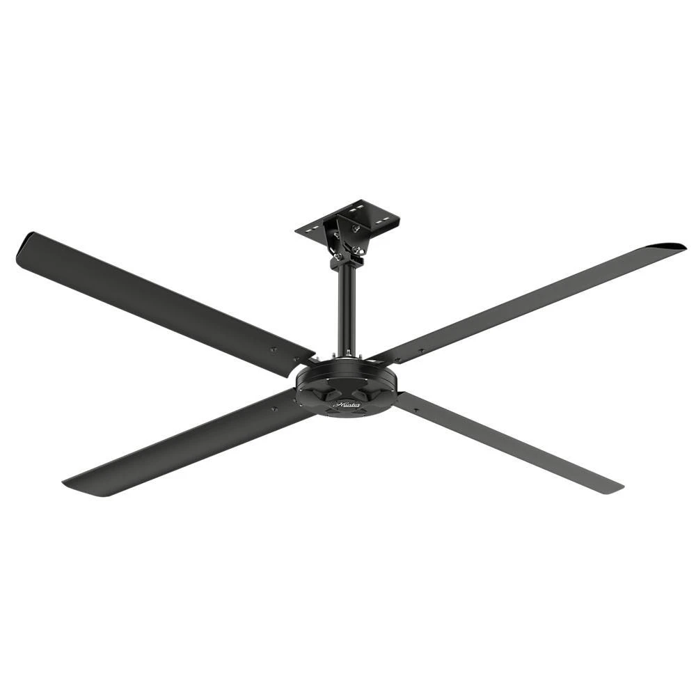 Hunter XP 10 Ft, 5/8 HP 120 Volt Single Phase Industrial Ceiling Fan - XP101P120V 2 Hunter XP 10 Ft, 5/8 HP 120 Volt Single Phase Industrial Ceiling Fan - XP101P120V - Image 2