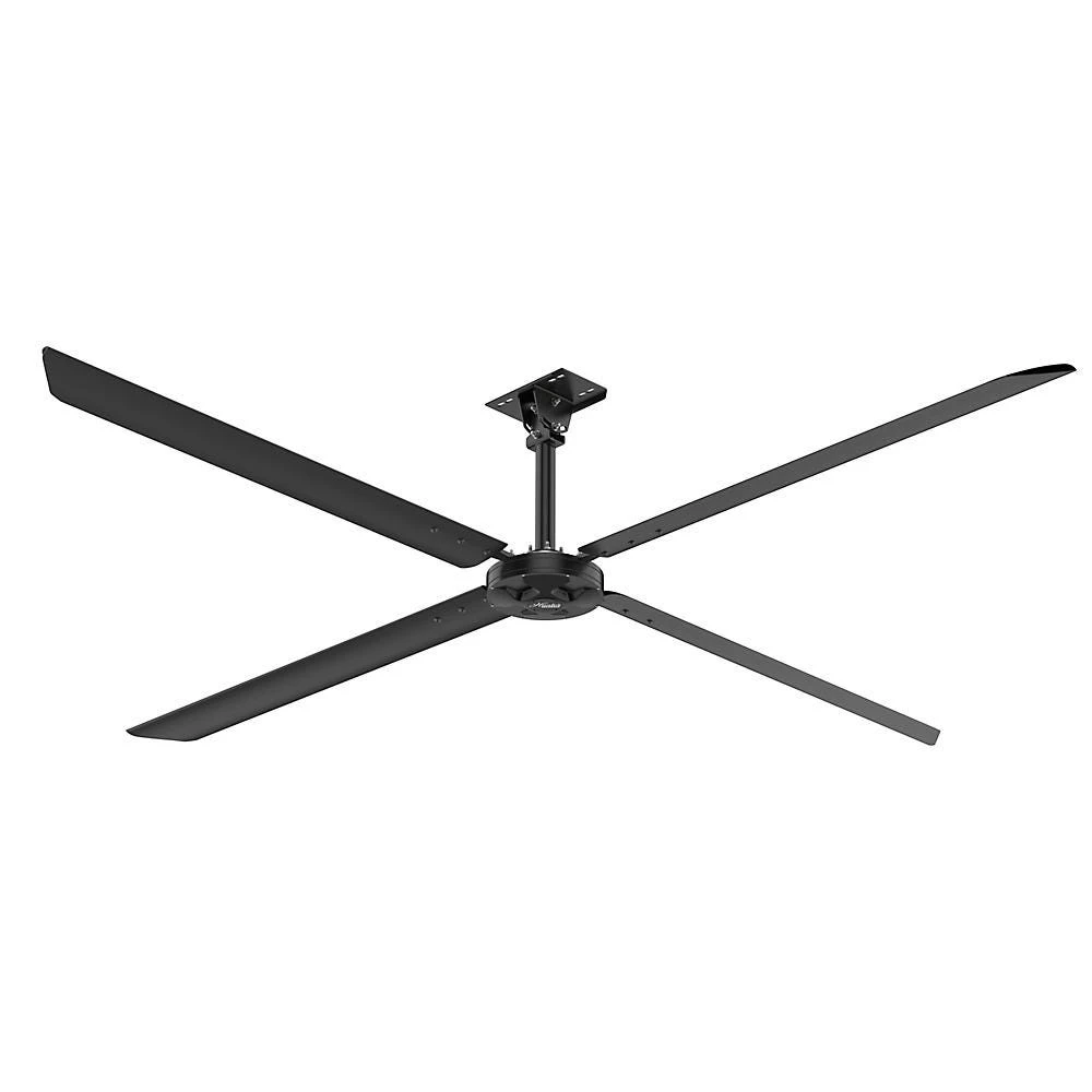 Hunter XP 14 Ft, 5/8 HP 120 Volt Single Phase Industrial Ceiling Fan - XP141P120V 2 Hunter XP 14 Ft, 5/8 HP 120 Volt Single Phase Industrial Ceiling Fan - XP141P120V - Image 2