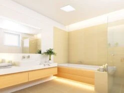 BreezSignature - SIG80-110ELED - 80/110 CFM Fan/Edge-lit Dimmable LED Light With Adjustable Color Temperature 11 BreezSignature - SIG80-110ELED - 80/110 CFM Fan/Edge-lit Dimmable LED Light With Adjustable Color Temperature -Air Filtration Store itg100eled lifestyle 1