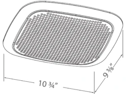 BreezIntegrity - ITG70BT - 70 CFM Fan With Bluetooth® Speaker -Air Filtration Store itg70bt grille