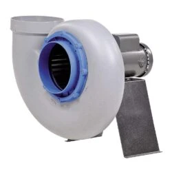 Plastec 30 Series Direct Drive Forward Curve Blower Corrosive Environment 2 HP 2900 CFM 3 Phase With Mount
