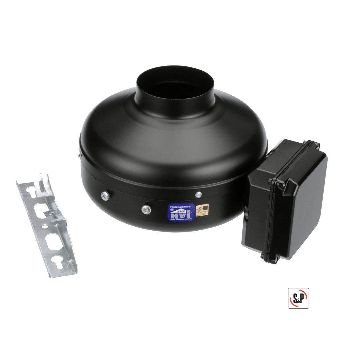 S&P 6 In Powervent Inline Exhaust Fan - PV-150X 1 S&P 6 In Powervent Inline Exhaust Fan - PV-150X