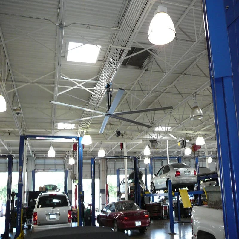 MacroAir HVLS Fan, AirVolution 12 FT, 129 RPM, 208-240V, 1 HP 5 MacroAir HVLS Fan, AirVolution 12 FT, 129 RPM, 208-240V, 1 HP - Image 5