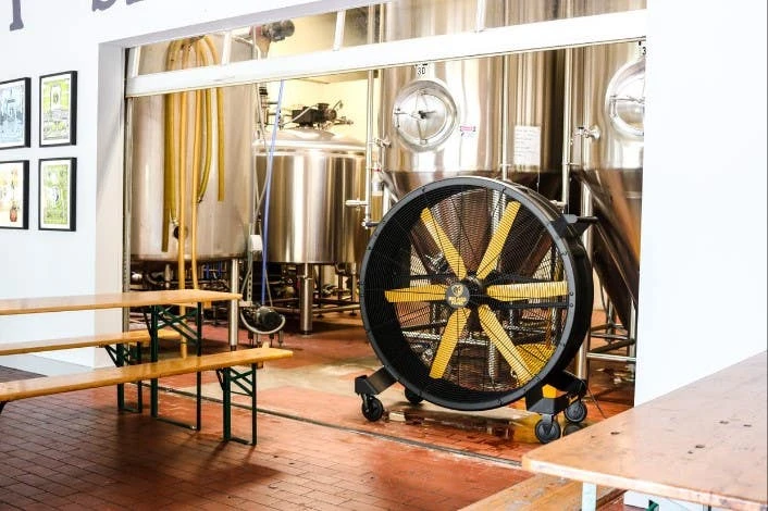 Big Ass Fan 48" Sidekick 15k CFM Variable Speed - F-SK1-4801 4 Big Ass Fan 48" Sidekick 15k CFM Variable Speed - F-SK1-4801 - Image 4