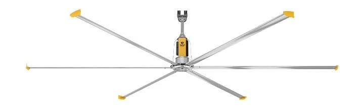 Big Ass Fans HVLS Fan 12' Powerfoil D Variable Speed - F-PFD1-1222S34 1 Big Ass Fans HVLS Fan 12' Powerfoil D Variable Speed - F-PFD1-1222S34