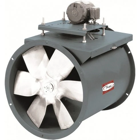 Hartzell Series 46 Steel Housed Belt Drive Duct Axial Fan - 28" 1 Hartzell Series 46 Steel Housed Belt Drive Duct Axial Fan - 28"