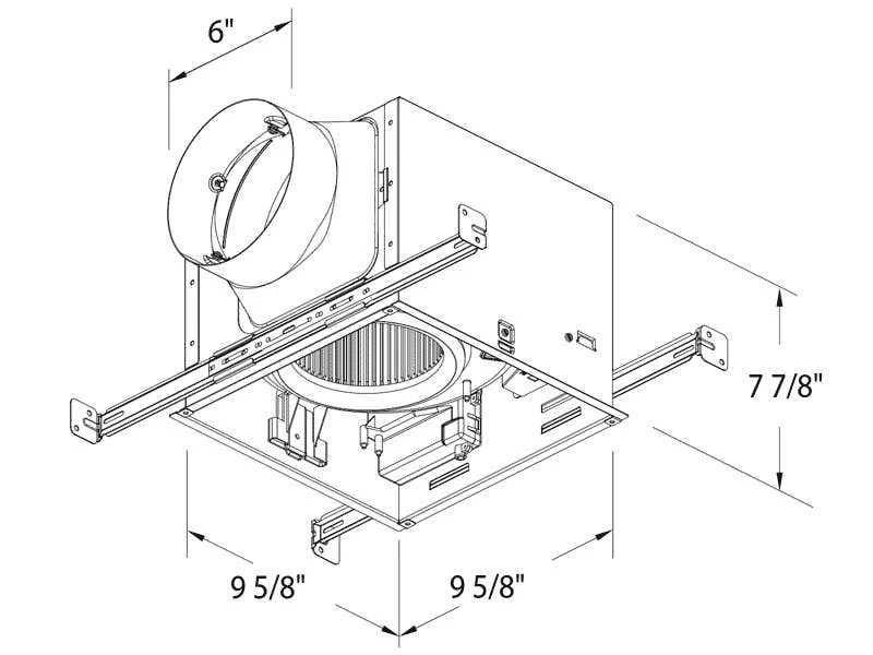 BreezSignature - SIG80-110ELED - 80/110 CFM Fan/Edge-lit Dimmable LED Light With Adjustable Color Temperature 8 BreezSignature - SIG80-110ELED - 80/110 CFM Fan/Edge-lit Dimmable LED Light With Adjustable Color Temperature - Image 8