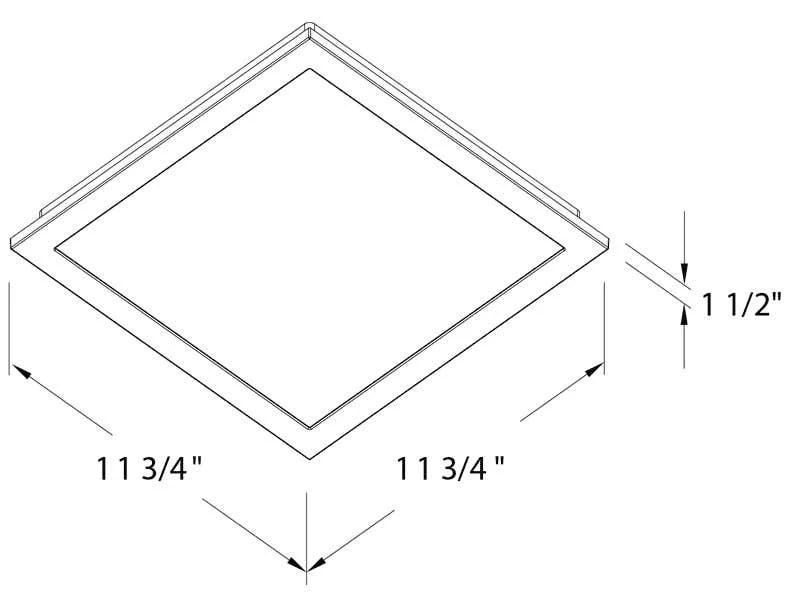 BreezSignature - SIG80-110ELED - 80/110 CFM Fan/Edge-lit Dimmable LED Light With Adjustable Color Temperature 9 BreezSignature - SIG80-110ELED - 80/110 CFM Fan/Edge-lit Dimmable LED Light With Adjustable Color Temperature - Image 9