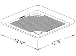 BreezSignature Ventilation Fans - SIG110 - 110 CFM Single Speed 9 BreezSignature Ventilation Fans - SIG110 - 110 CFM Single Speed -Air Filtration Store sig80 sig80d sig110 sig110d grille 3