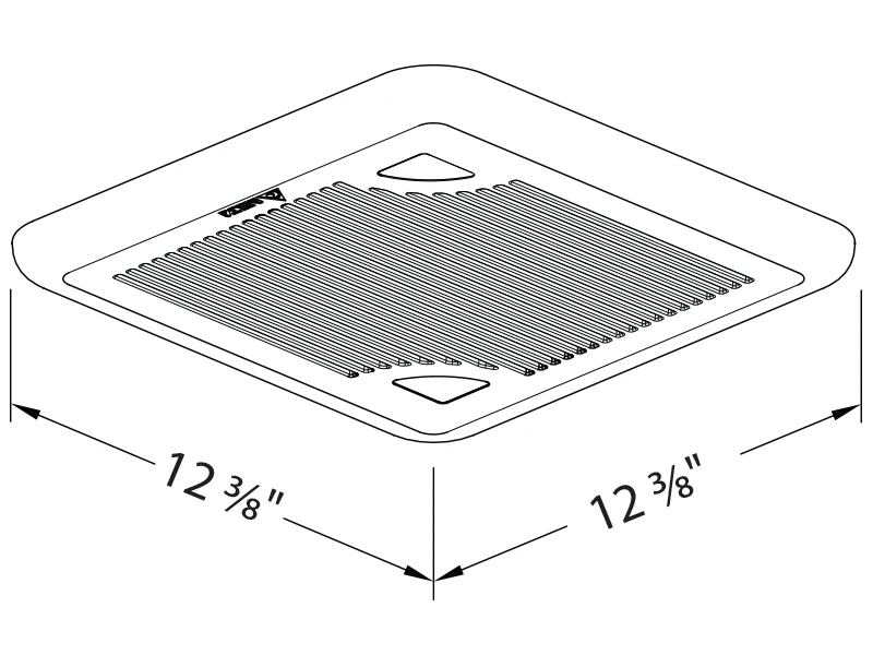 BreezSignature Ventilation Fans - SIG110 - 110 CFM Single Speed 5 BreezSignature Ventilation Fans - SIG110 - 110 CFM Single Speed - Image 5