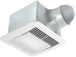 BreezSignature - SIG80-110LED - 80/110 CFM Exhaust Fan/Dimmable LED Light/Night-Light