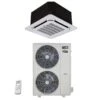 36,000 BTU 19.4 SEER ACiQ Single Zone Platinum Ceiling Cassette Mini Split System W/ Extreme Heat