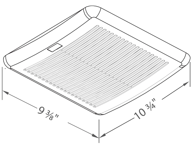 BreezSlim Ventilation Fans - SLM50 - 50 CFM Single Speed 5 BreezSlim Ventilation Fans - SLM50 - 50 CFM Single Speed - Image 5