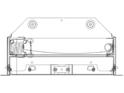 BreezSmart Ventilation Fans SMT-CRD - Ceiling Radiation Damper -Air Filtration Store smt crd drawing front