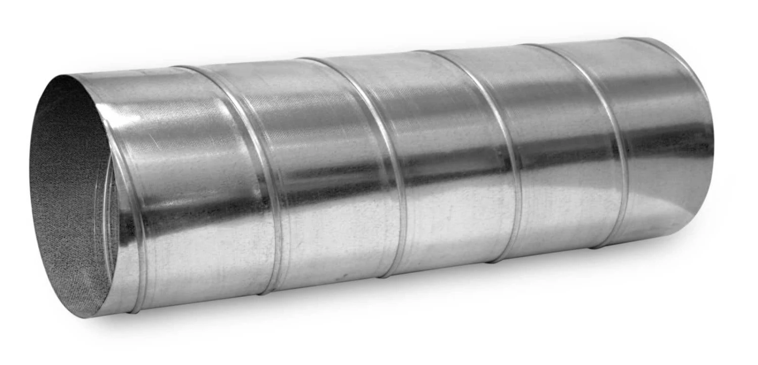 48" Diameter 20 Gauge Spiral Pipe - 5 Feet 1 48" Diameter 20 Gauge Spiral Pipe - 5 Feet