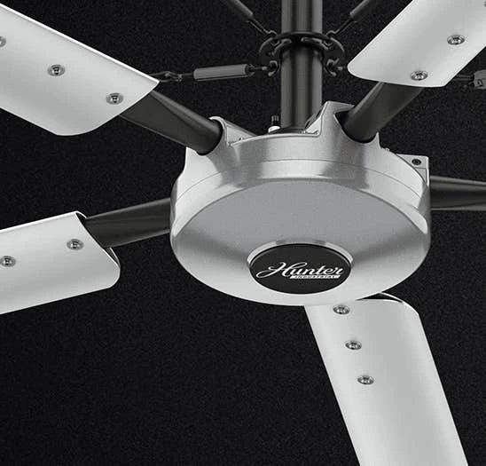 Hunter Titan 18 Ft, 1HP 480 Volt Three Phase Ceiling Fan - Titan183P480V 2 Hunter Titan 18 Ft, 1HP 480 Volt Three Phase Ceiling Fan - Titan183P480V - Image 2
