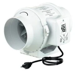 VENTS-US TT Silent Series 5" Inline Mixed Flow Fan - TT SILENT 125