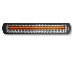 Bromic Tungsten Smart Heat Black 2000 Watt Electric Patio Heater - BH0420030