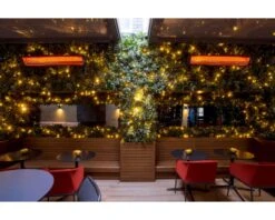 Bromic Tungsten Smart Heat Black 2000 Watt Electric Patio Heater - BH0420030 -Air Filtration Store tungsten electric thumbnail 3