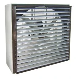 Triangle Fans VIK Belt Driven Cabinet Exhaust Fan W/ Shutters 36 Inch