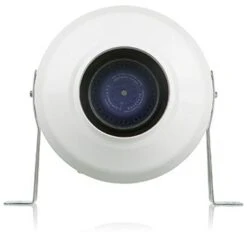 VENTS-US VK 125 Series 5" Inline Centrifugal Plastic Fan - VK 125