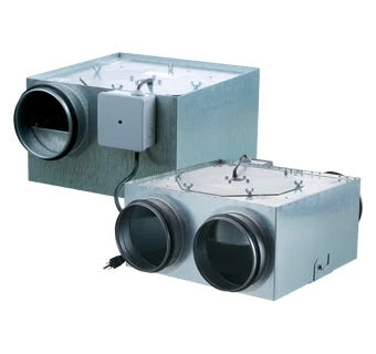 VENTS-US VKP 150/150 Twin Intake 6" In-line Centrifugal Fan 2 VENTS-US VKP 150/150 Twin Intake 6" In-line Centrifugal Fan - Image 2